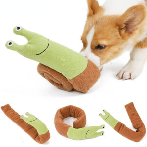 Polar fleece dog snuffle toy for hide-and-find treat training - Main product view