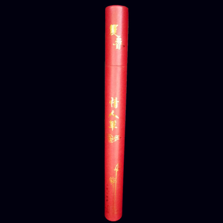 Sandalwood incense sticks in a round tube with multiple fragrance style options - 8Style