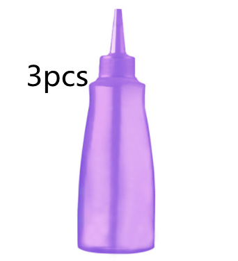 120ml active enzyme laundry stain remover solution for clothing - Purple naked bottle-3PCS